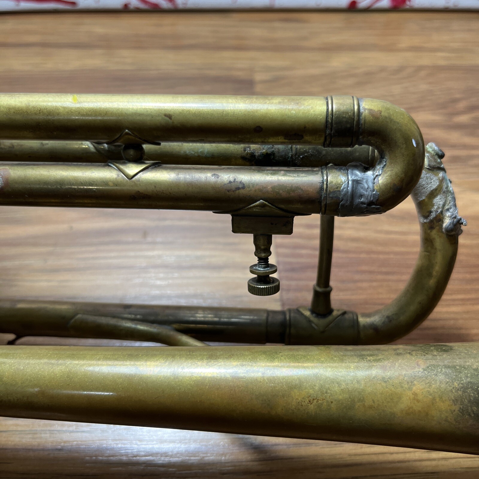 Vintage Indiana Band Instrument Company Trumpet For Restoration Model