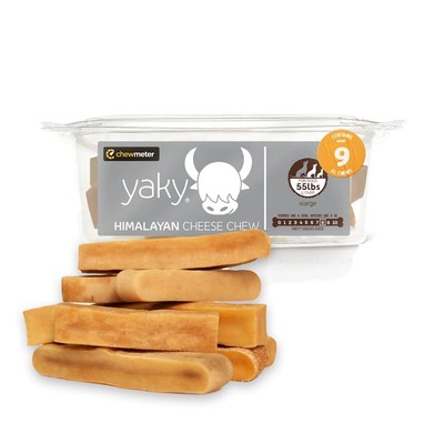 Chewmeter Yaky Himalayan Cheese Chews | Natural Yak Cheese Dog Chews | Long L...
