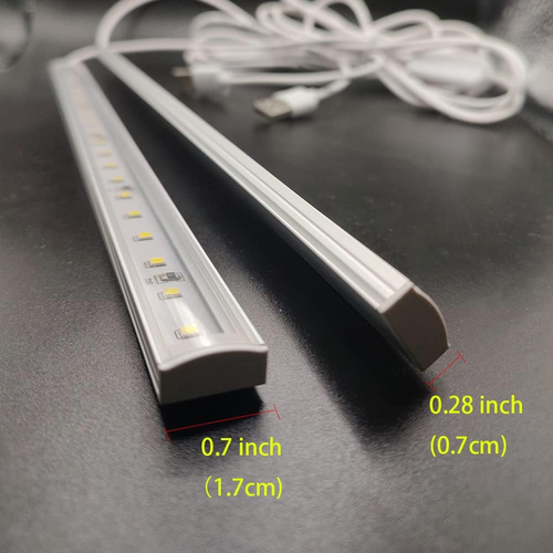 Under Cabinet Led Lighting, 12 Inch Led Light Strip Bar,Daylight - 第 3/12 張圖片