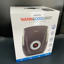 HoMedics Warm & Cool Mist Ultrasonic Large Room 65 hour 1.4 Gallon Humidifier