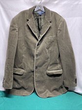 Polo Ralph Lauren Corduroy Brown Men's Blazer Jacket Cotton XL 46