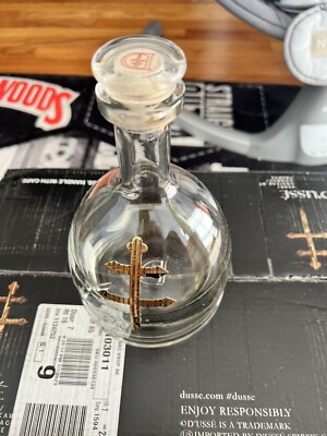 D Usse VSOP Cognac Empty Bottle 750ml with Glass Cork Cap