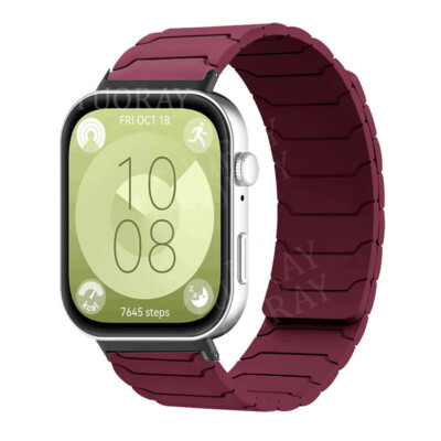 Silicone Magnetic Loop Strap For Huawei Watch Fit 3/4/5 Pro Bracelet Wrist Band