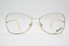 Vintage Glasses Rodenstock Lady R 830 Gold White Oval Eyeglass Frame