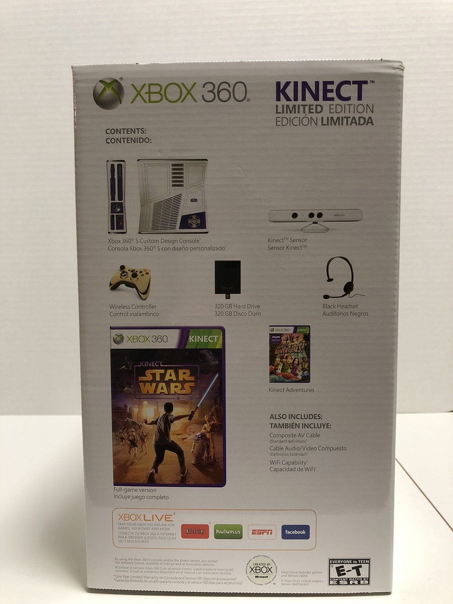 【未開封】Xbox 360 Kinect スターウォーズ リミテッドエディション Xbox 360 Kinect Star Wars Limited Edition Console (SEALED