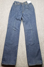 Vintage Levi's Orange Tab Jeans Womens 12 Blue Cotton Pockets High Rise USA 80s