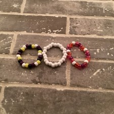 LGBTQ Lesbian  Non-binary Kandi Bracelets