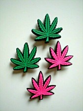 4 Shoe Charm Weed Pin Button Plug Button Garden Accessories Compatible W/Crocs