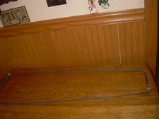 Vintage Metal Pants Stretcher Creaser Hanger PAIR 35  long Adjustable