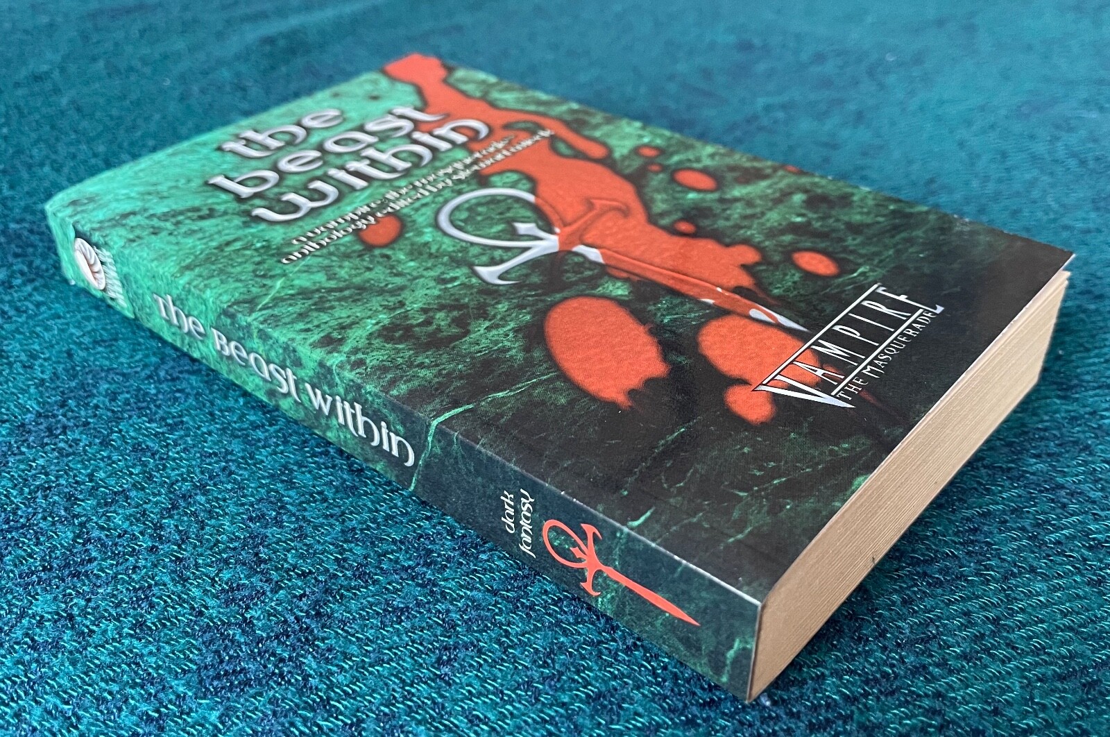 The Beast Within Rare 2nd Edition 1st Printing 2001 Vampire JDR - 4