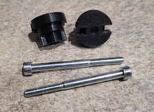 boccola - adattatore - distanziale per specchi bar end hypermotard 821-939