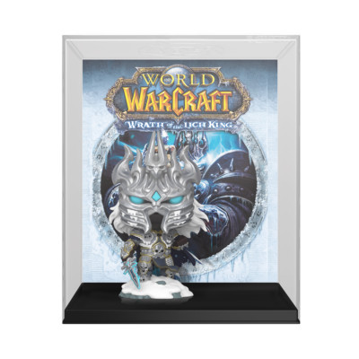 World of Warcraft Wraith of LICH KING Funko POP! Game Cover GitD Exclusive | 12