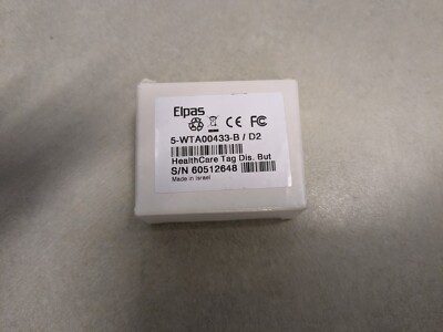 VISONIC TECHNOLOGIES 5-WTA00433-B /D0 WRIST TAG RFLF 433MHz   NOS