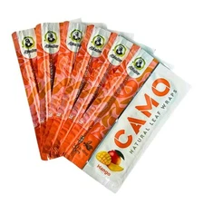 CAMO Natural Leaf Wraps Mango (6 Packs 30 Total Sheets)