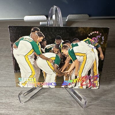 1994 Stadium Club SEATTLE SUPERSONICS Members Only Super Team Basketball card