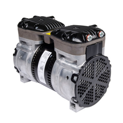 New Gast 1/2 HP Rocking Piston Twin Oil-less Vacuum Pump 120/240V