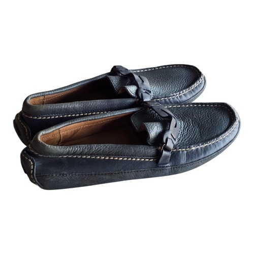 Tommy Bahama Halbschuhe 8,5 M Herren Blau Sport Leder Slipper Runde Spitze