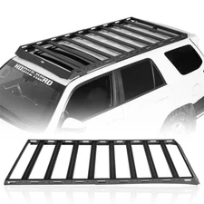 Overland Aluminum Cross Bars Roof Rack Basket Black for Toyota 4Runner 2010-2024