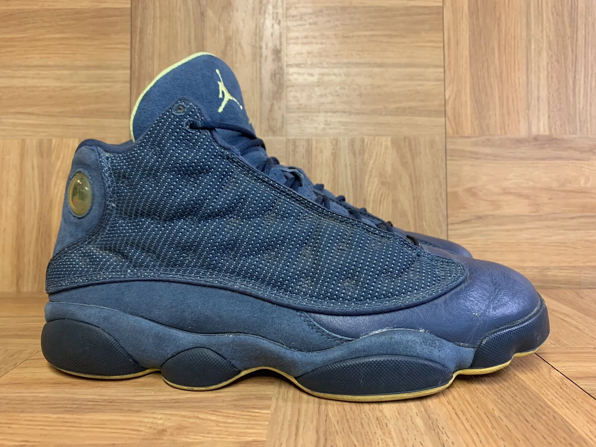 Jordan 13 squadron blue on best sale feet