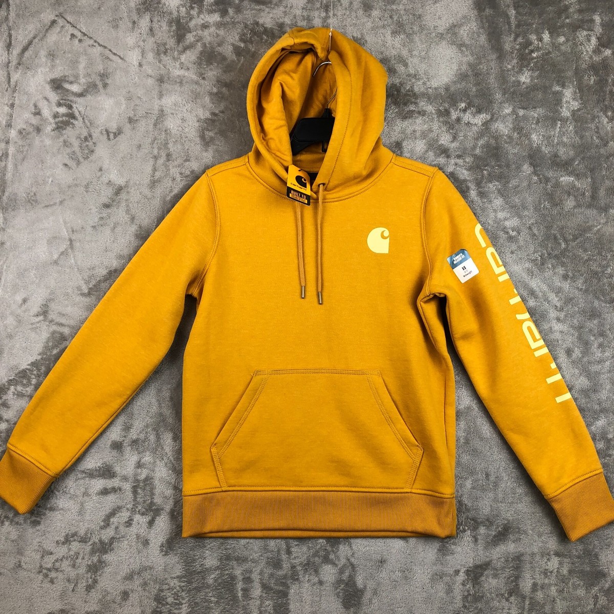 Carhartt Womens Relaxed Fit Midweight Logo Sleeve Graphic Carhartt Womens Relaxed Fit Midweight Logo Sleeve Graphic