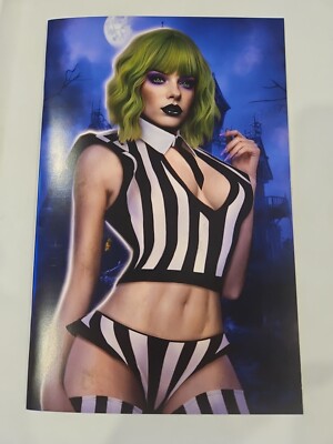 Skyline #4 Beetlejuice Cosplay Nice Virgin Geezer Comics NM 