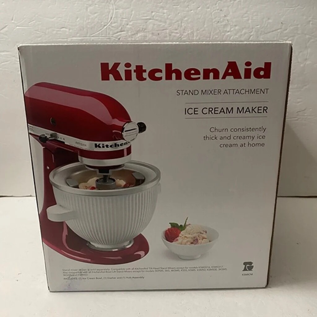 KitchenAid KICA0WH 8qt. Ice Cream Maker for sale online eBay