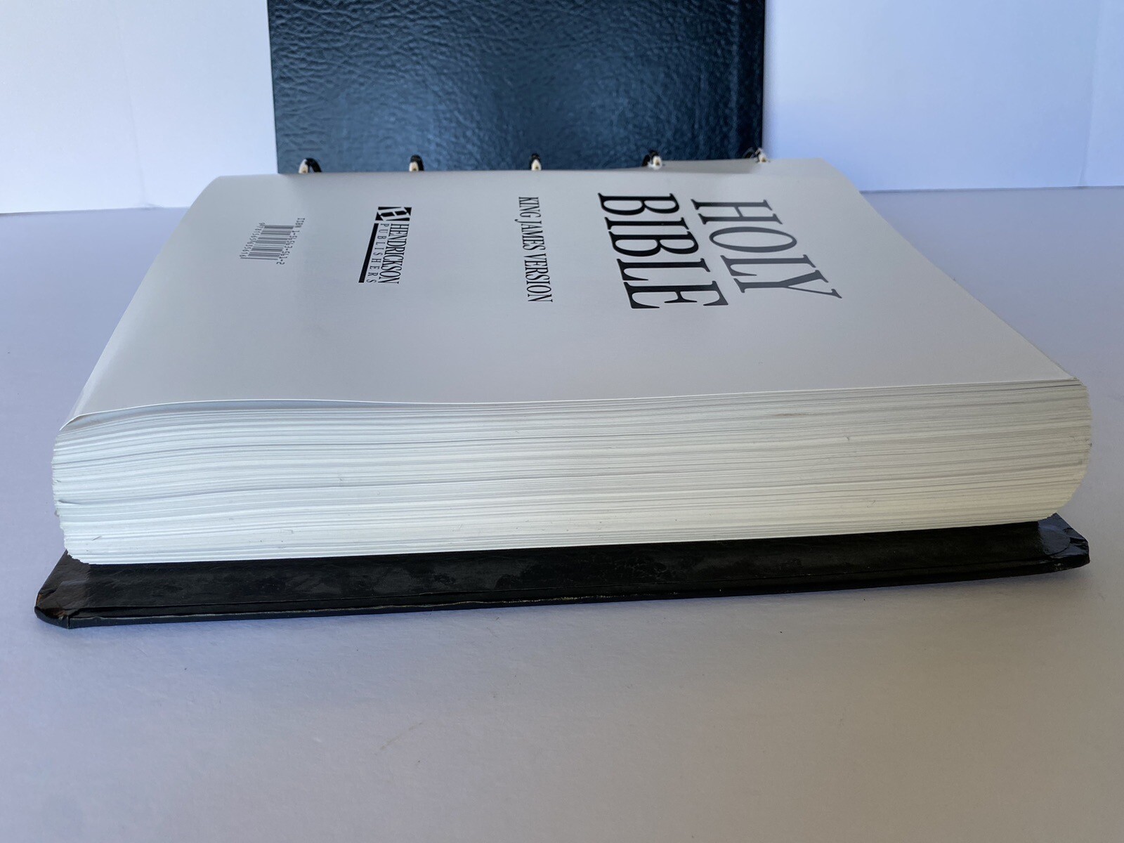 KJV LooseLeaf Wide Margin Bible in 5 Ring Binder by Hendrickson