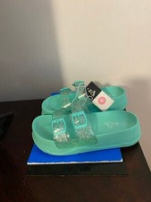 BRAND NEW ART CLASS GIRL'S YOUTH SIZE ELOISE GREEN SANDALS size 4