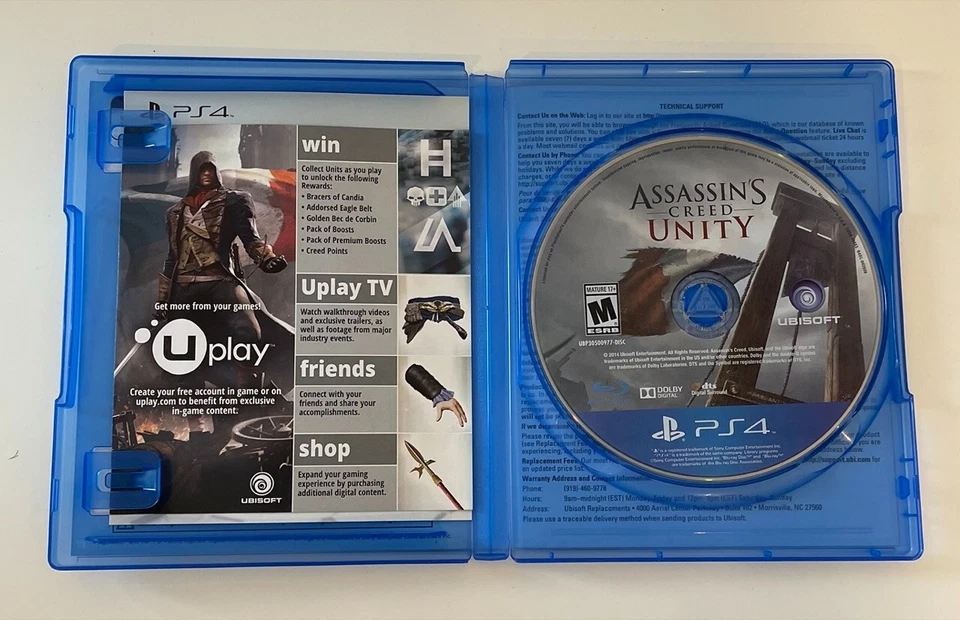 SONY PlayStation 4 PS4 Assassin's Creed Unity (COMPLETE) - Image 2 of 3
