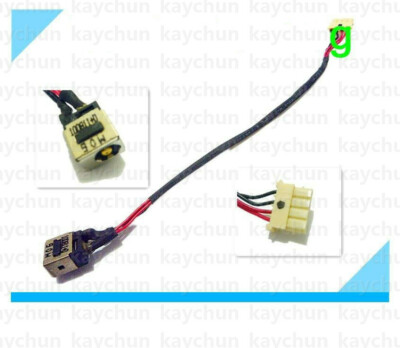 Original DC power jack plug in cable harness for FUJITSU LIFEBOOK AH530 AH531