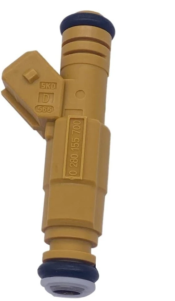 6x NUEVO OEM Bosch inyector de combustible compatible con 87-98 Jeep Cherokee Wrangler 4,0 L 0280155710 Foto 3 de 4