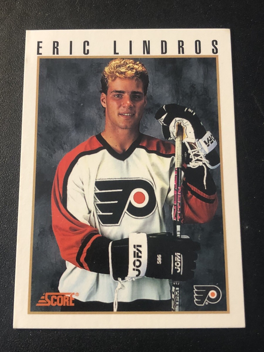 1992-93 Score Press Conference Eric Lindros HOF | eBay