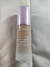 Joah Crystal Glow Foundation Peptide Infused MC030 Light Medium Cool Undertones