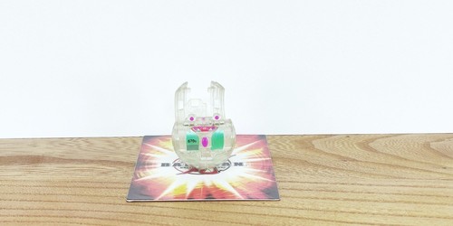 New BAKUGAN "BakuCrystal" Clear DUAL ELFIN 670G Spin Master/Sega Toys Rare - Picture 6 of 10