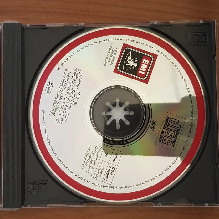 BENNY GOODMAN Mozart Streichquartette  EX/EX(CD) - Bild 3 von 4