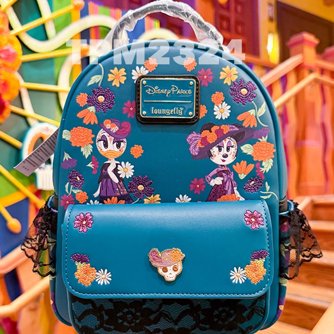 【Loungefly】WDW ヨットクラブリゾート ミニー バックパック 2024 Disney Parks EPCOT Mexico Celebration Loungefly