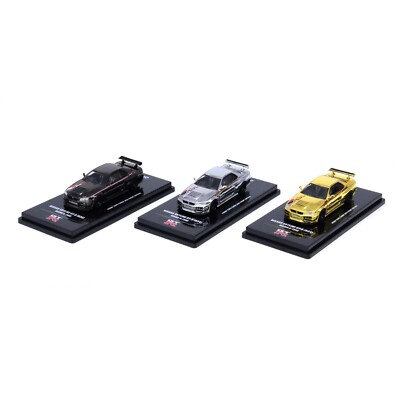 イノモデル　1/64 NISMO GT-R R34 R-tune 銅 Amazon.com: Diecast Model Car Compatible with Inno64 1:64