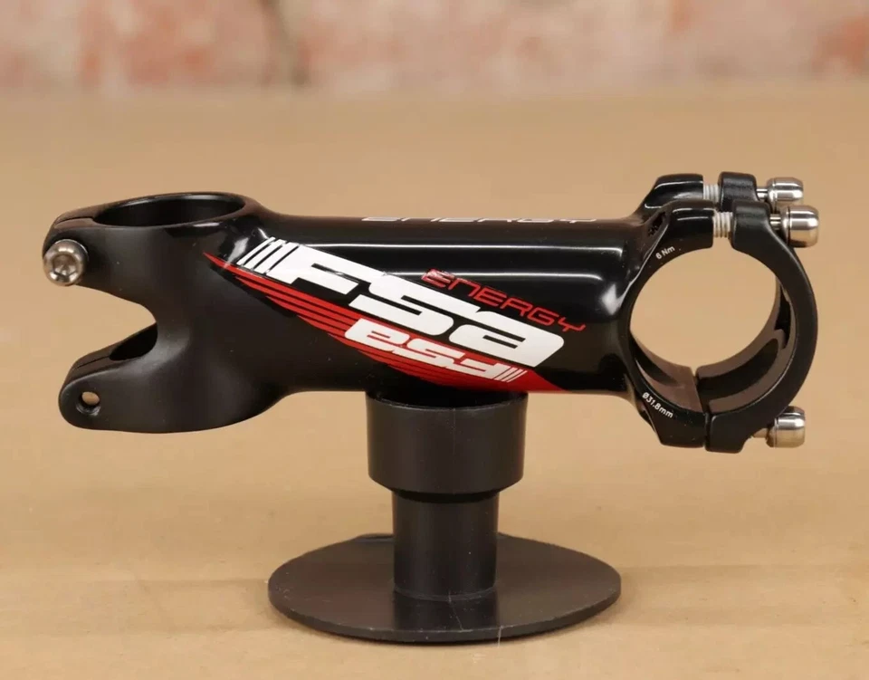 NOS FSA Energy 1-1/8 Threadless Bicycle Stem 120mm /±6º 31.8 Bars Titanium Bolts - Image 2 of 4