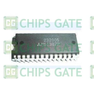 4PCS M51387P 3-CHANNEL VIDEO AMPLIFIER FOR HIGH-RESOLUTION COLOR DISPLAY #W5