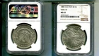 1884 O/O VAM 10 MORGAN SILVER DOLLAR NGC MS62 9729T