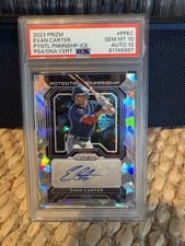 Evan Carter Prizm Ice Auto  10/10