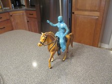 LARGE VINTAGE LIDO COWGIRL  HORSE