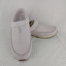 Easy Spirit Women's 10 M Light Purple TRAVELFURR2 Slip on Mule Cloggs Shoes