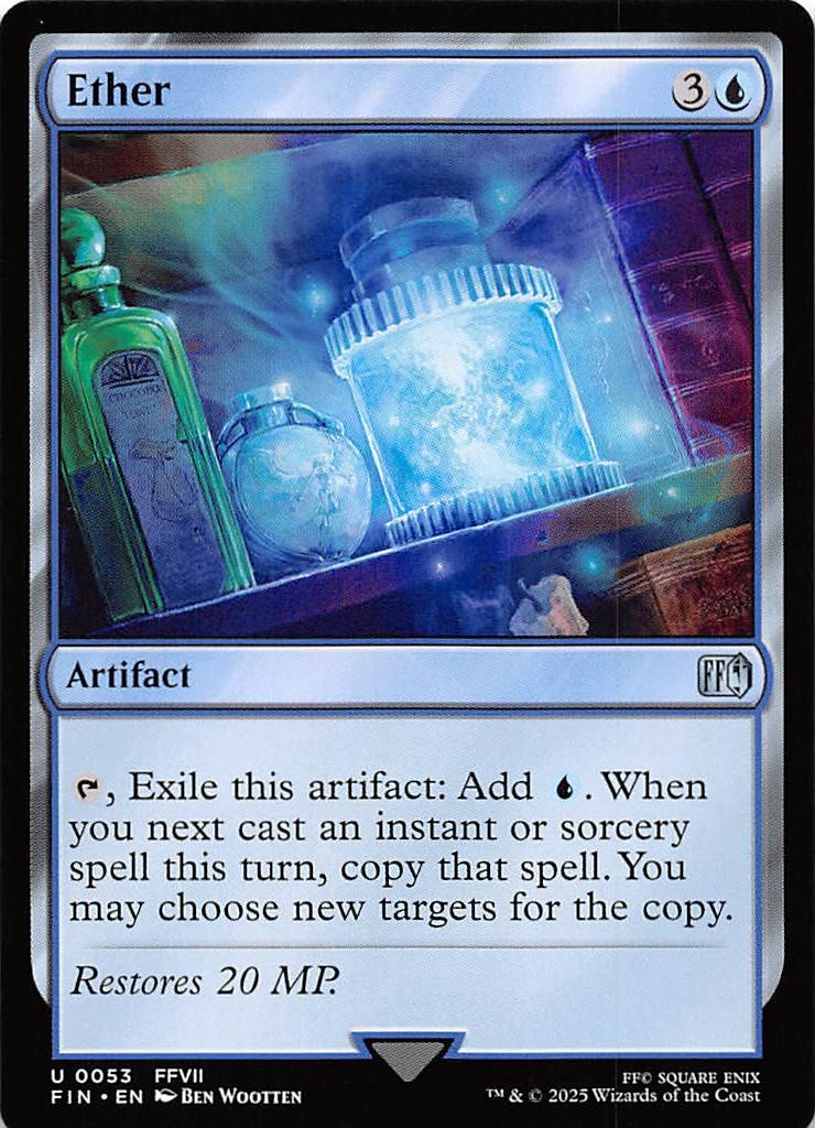 Ether 53 Final Fantasy Magic the Gathering
