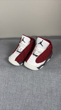 Nike Air Jordan 13 Retro TD Red Flint White Toddler Shoes 3C