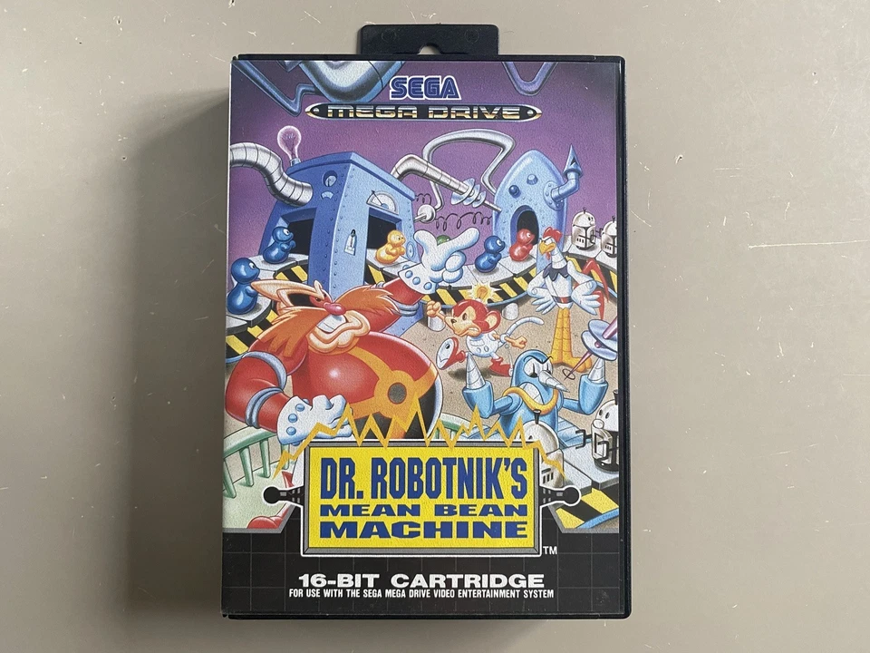 Dr Robotnik’s Mean Bean Machine, Sega Megadrive, Complete, PAL, *VGC* - Image 2 of 4