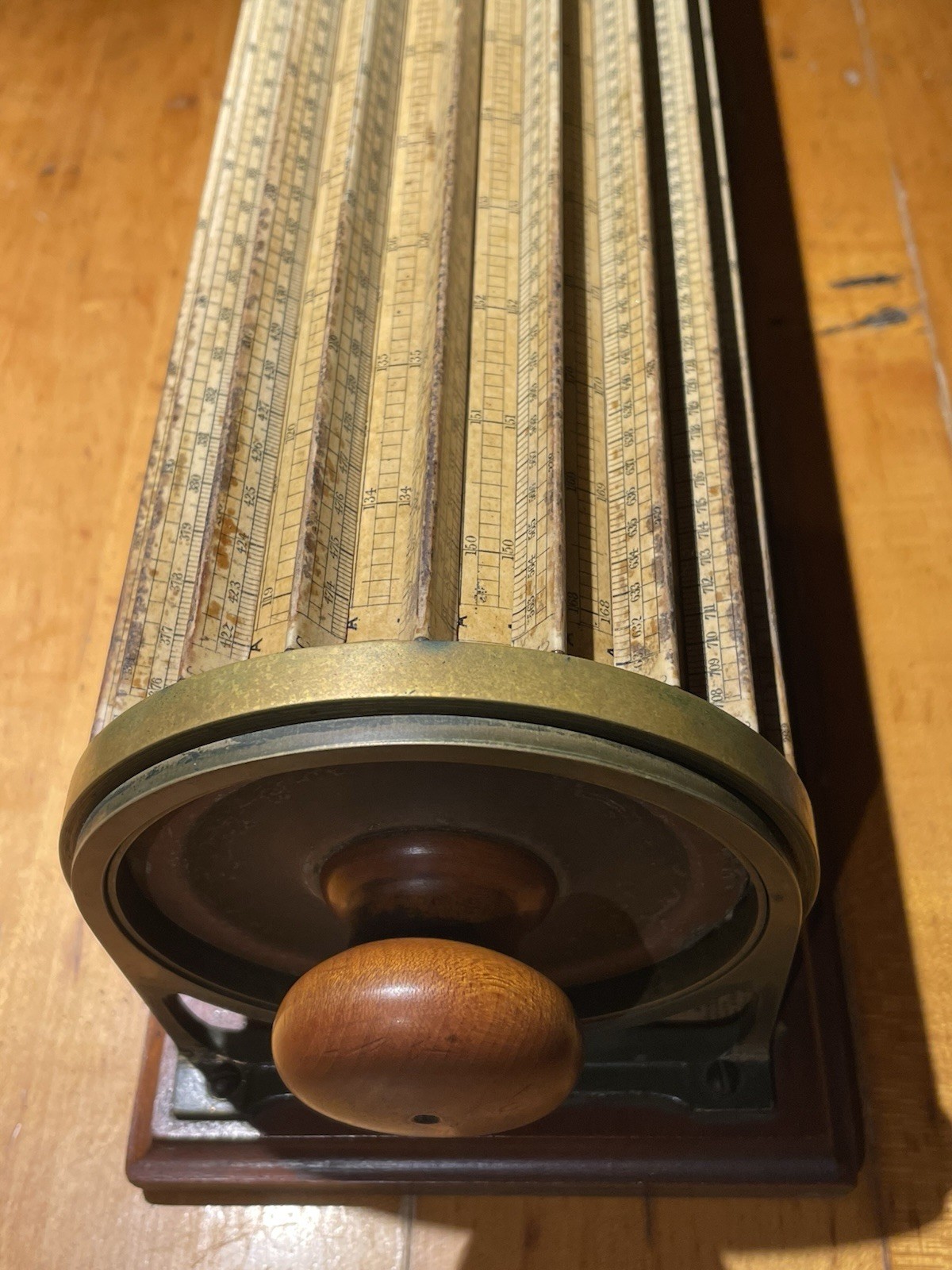 Keuffel & Esser 4012 Thacher Cylindrical Slide Rule Calculating Instrument