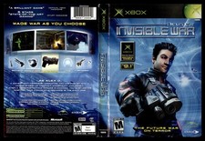 Deus Ex Invisible War Microsoft Xbox Art Insert Only Used Condition No Game