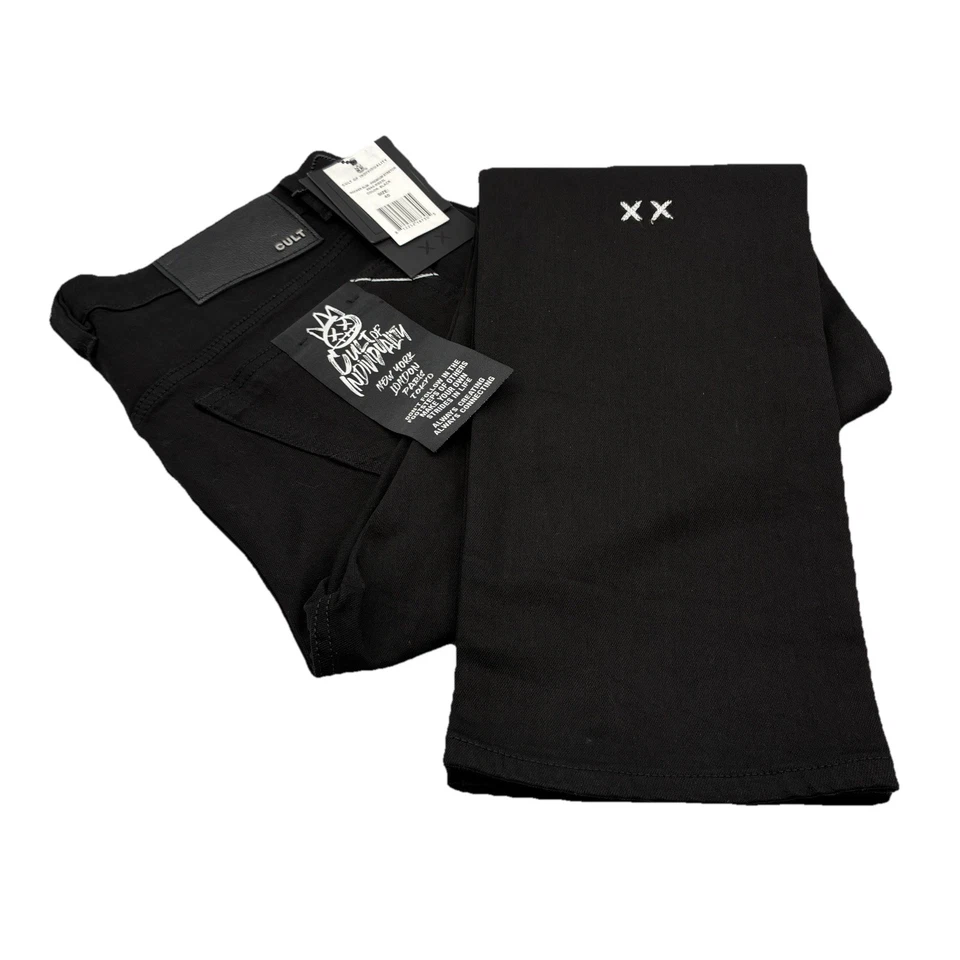 Pantalones de mezclilla elásticos Cult Of Individuality Rocker ajustados 40x33 nuevos con etiquetas $159 69A0-rs03L Foto 2 de 4