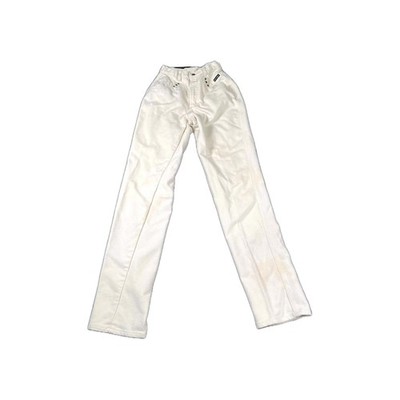 Vintage Rocky Mountain Rockies Jeans Womens 3/4 White Denim Cotton Light Wash